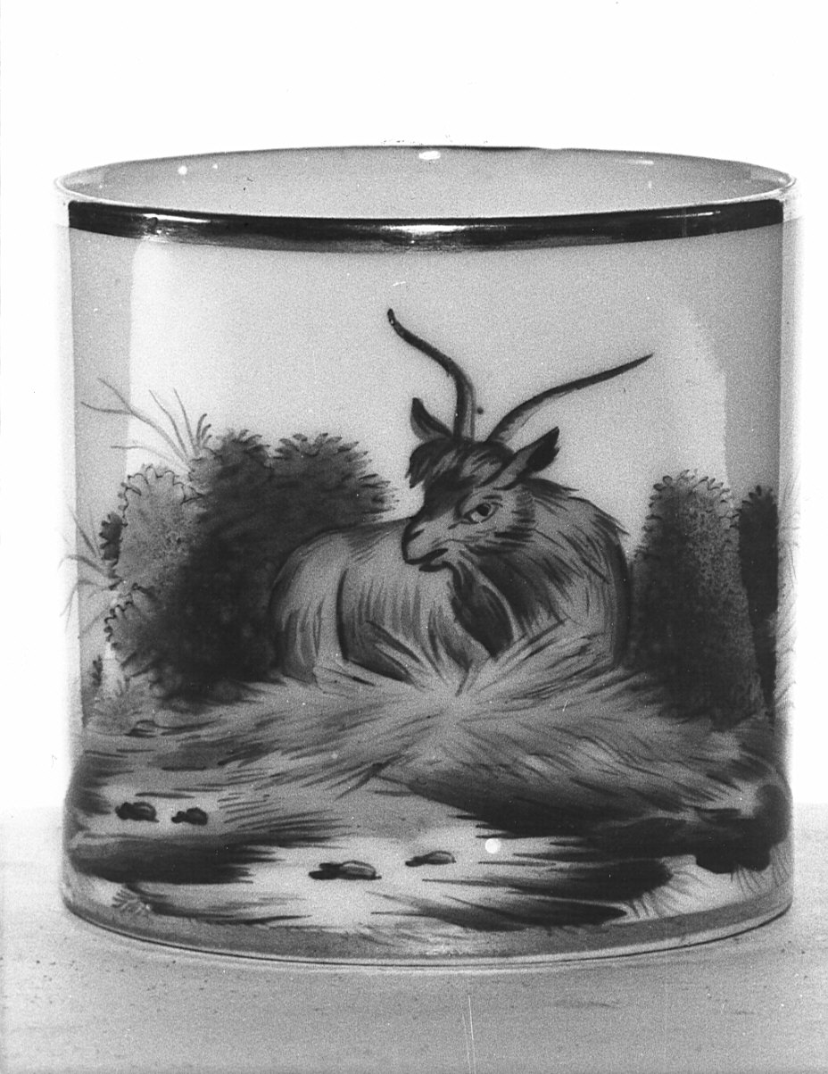 tazza, insieme - manifattura italiana (inizio sec. XIX)