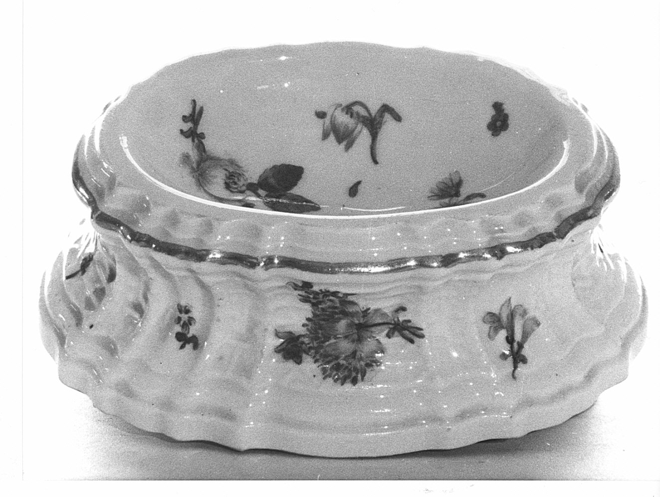 saliera, coppia - manifattura di Meissen (seconda metà sec. XVIII)