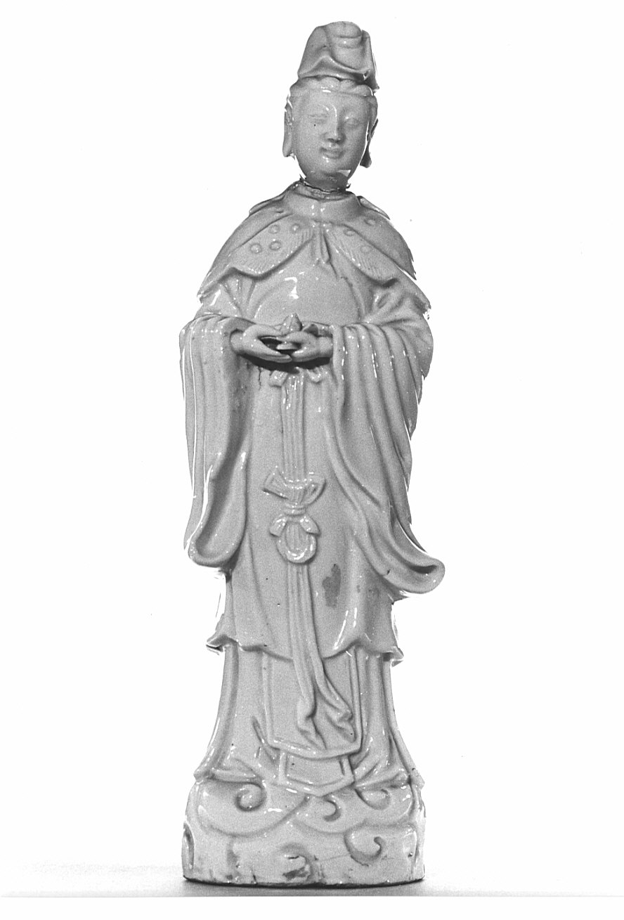 figura femminile (statuetta, opera isolata) - manifattura cinese (sec. XVII)