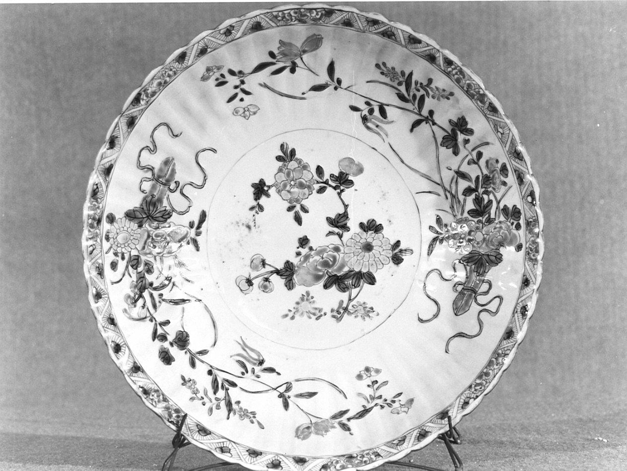 piatto, coppia - manifattura cinese (sec. XVII)