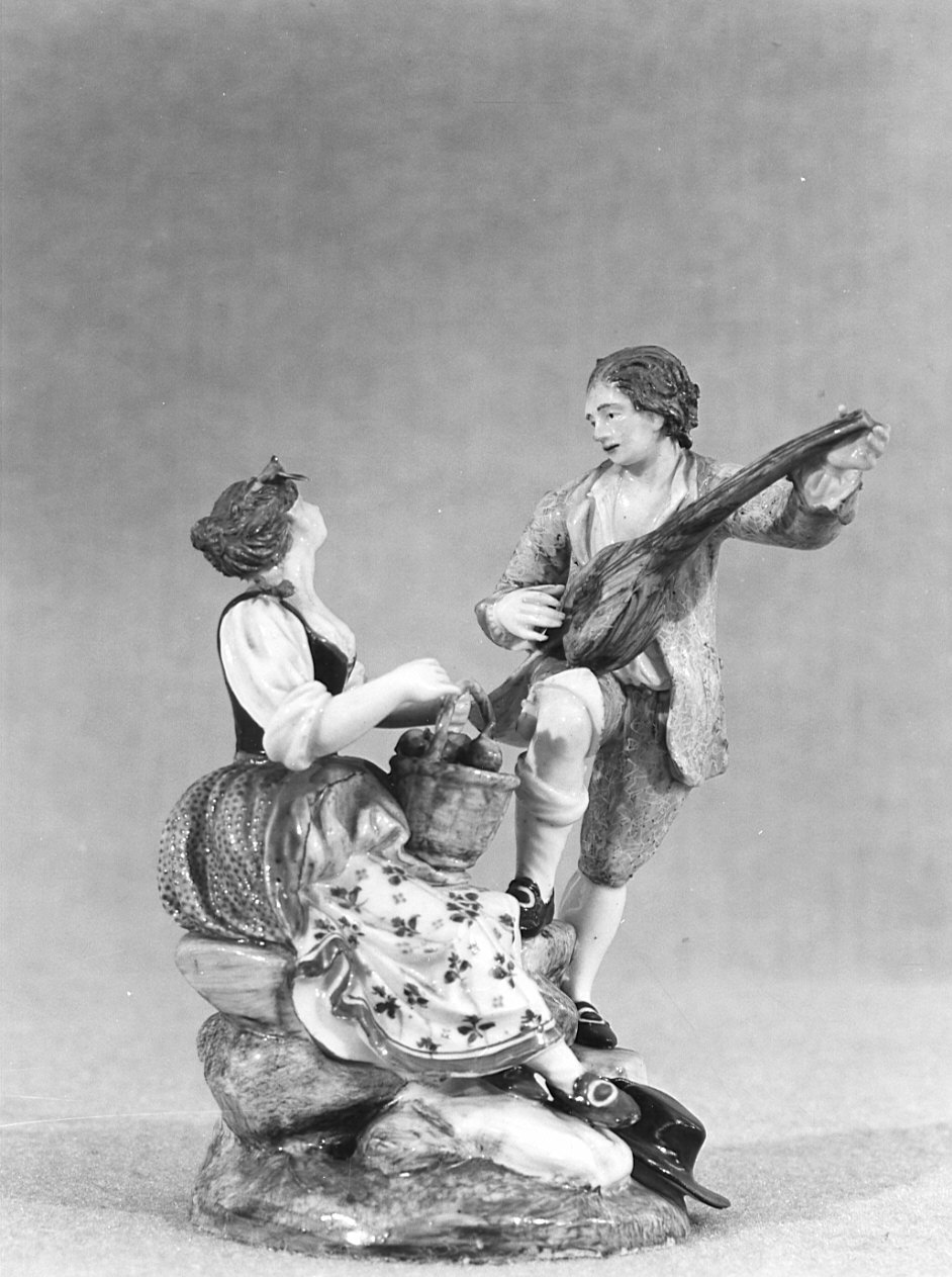 statuetta, opera isolata - manifattura italiana (fine sec. XVIII)