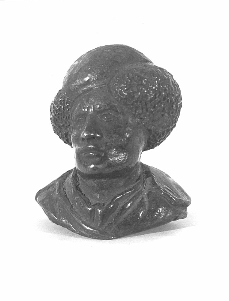 busto maschile (statuetta, opera isolata) di Briosco Andrea detto Riccio (maniera) (fine sec. XVI)