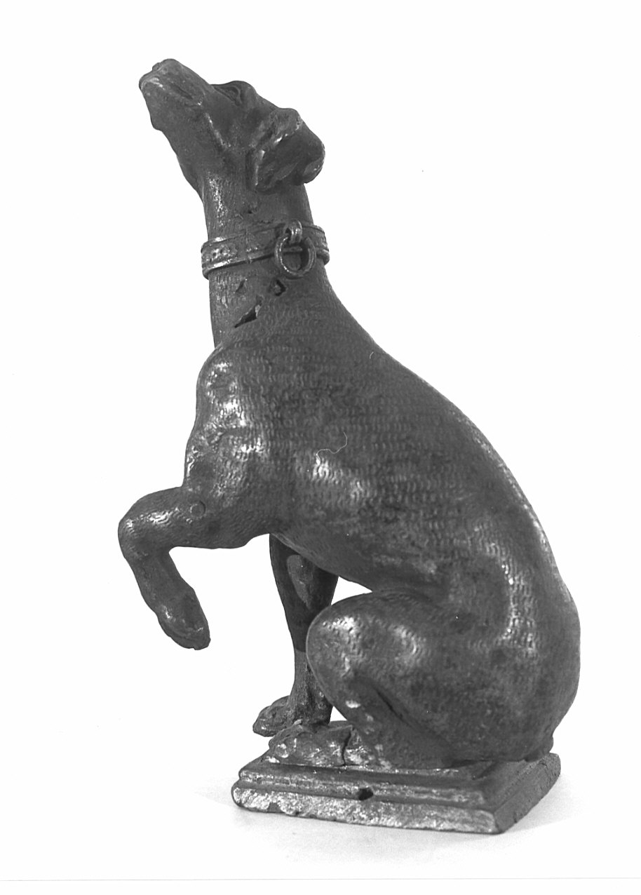 cane (statuetta, coppia) - ambito padovano (?) (sec. XVII)