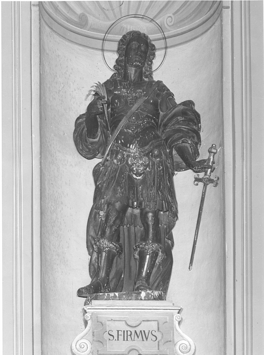 San Fermo (statua, opera isolata) - bottega lombarda (sec. XVIII)