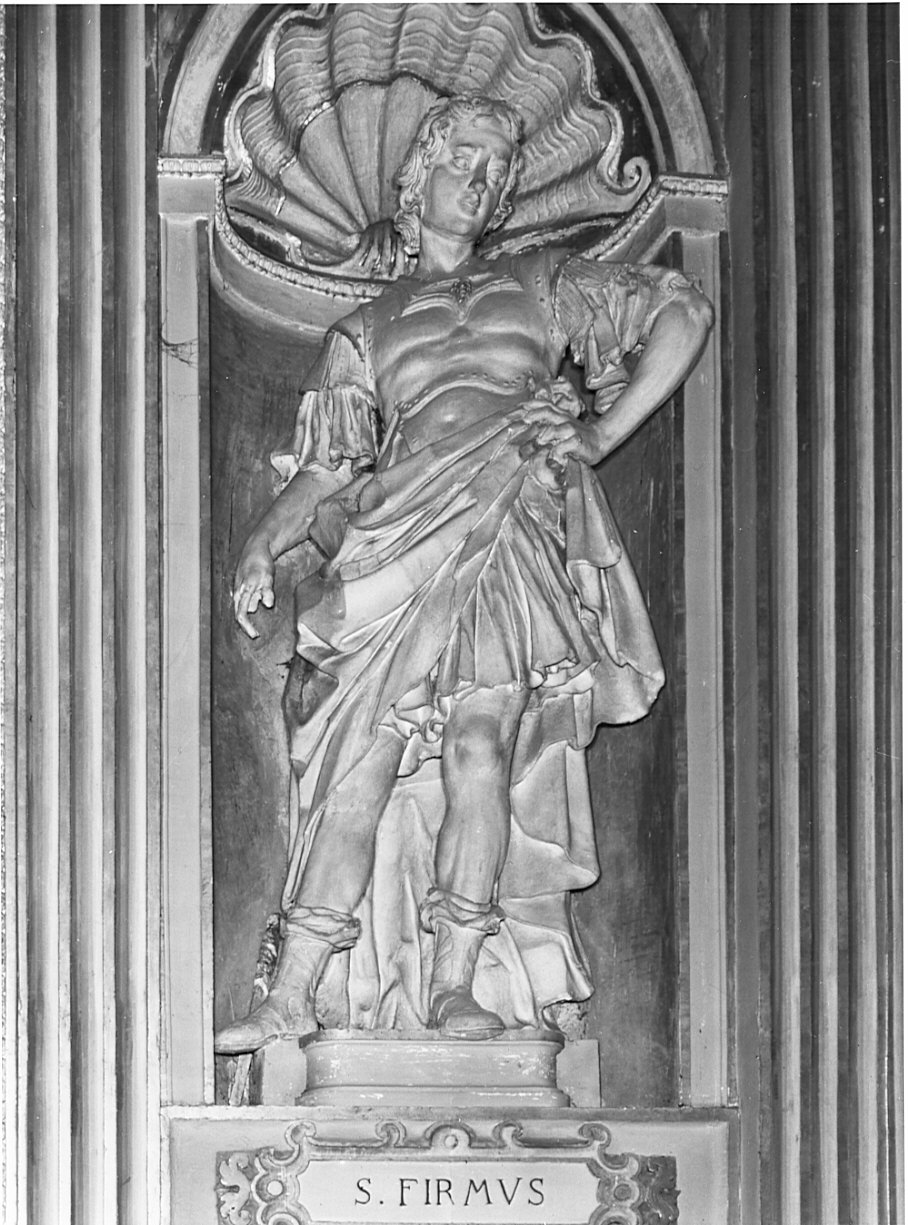 San Fermo (statua, opera isolata) - bottega lombarda (inizio sec. XVIII)