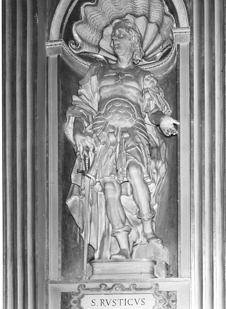 San Rustico (statua, opera isolata) - bottega lombarda (inizio sec. XVIII)