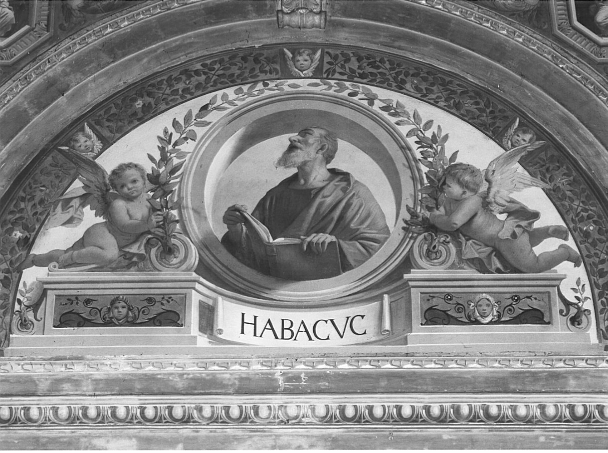 Abacuc (dipinto, pendant) di Cavenaghi Luigi (attribuito) (fine/inizio secc. XIX/ XX)