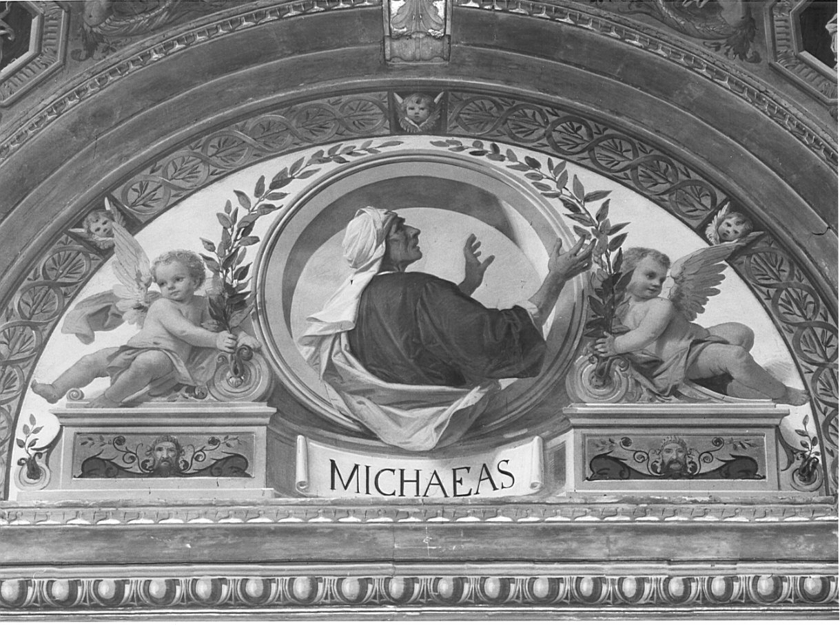 Michea (dipinto, pendant) di Cavenaghi Luigi (attribuito) (fine/inizio secc. XIX/ XX)