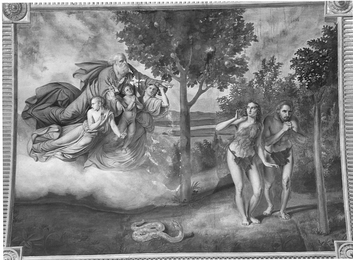 Madonna Immacolata (dipinto, opera isolata) di Moriggia Giovanni (sec. XIX)