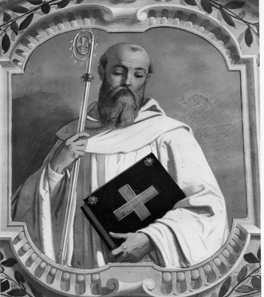 San Bernardo (dipinto, elemento d'insieme) di Cavenaghi Luigi (sec. XIX)