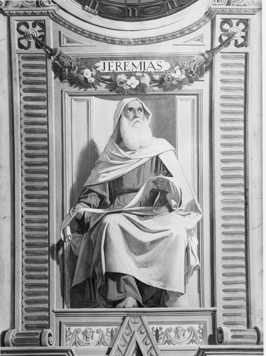Geremia (dipinto, elemento d'insieme) di Cavenaghi Luigi (sec. XIX)