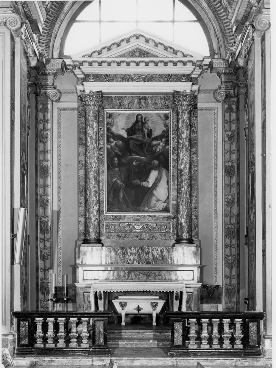 altare, complesso decorativo di Albinola Agostino (sec. XIX)