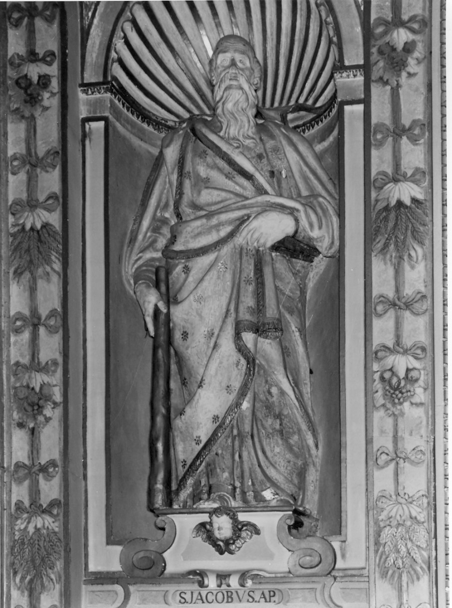 San Giacomo (statua, opera isolata) - bottega lombarda (sec. XVII)