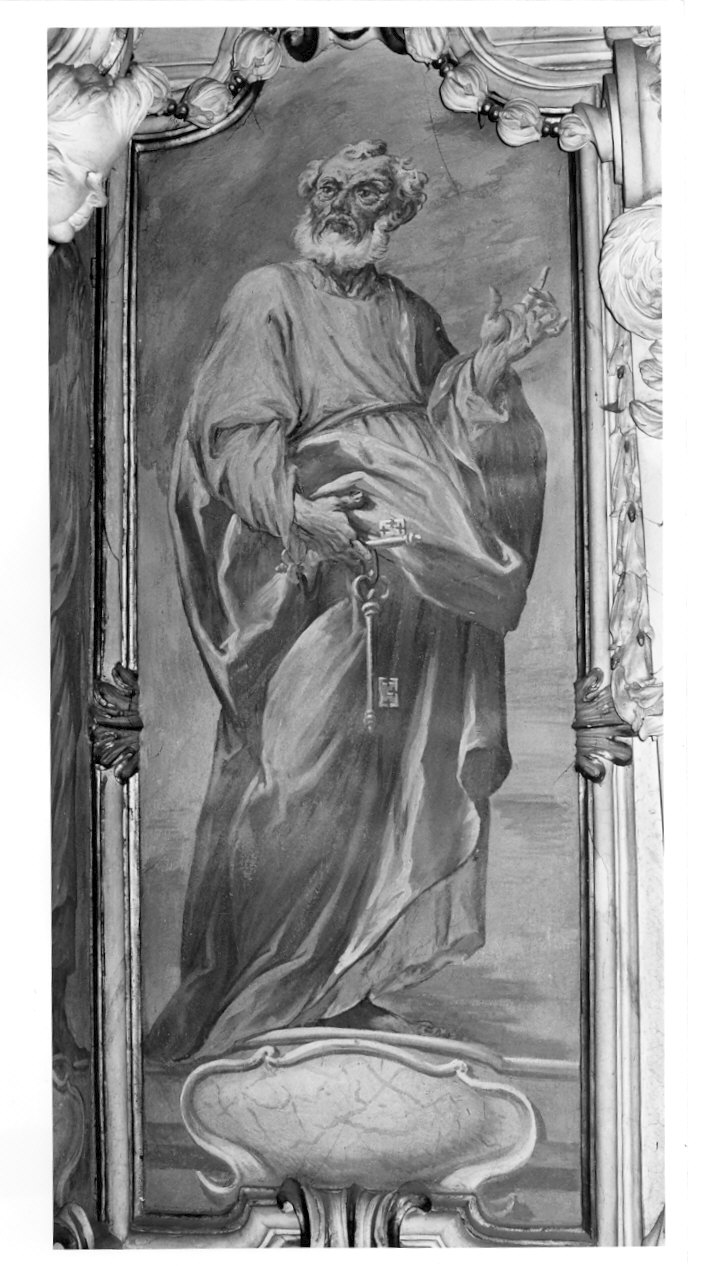 San Pietro (dipinto, elemento d'insieme) di Procaccini Giuseppe (attribuito) (sec. XVII)