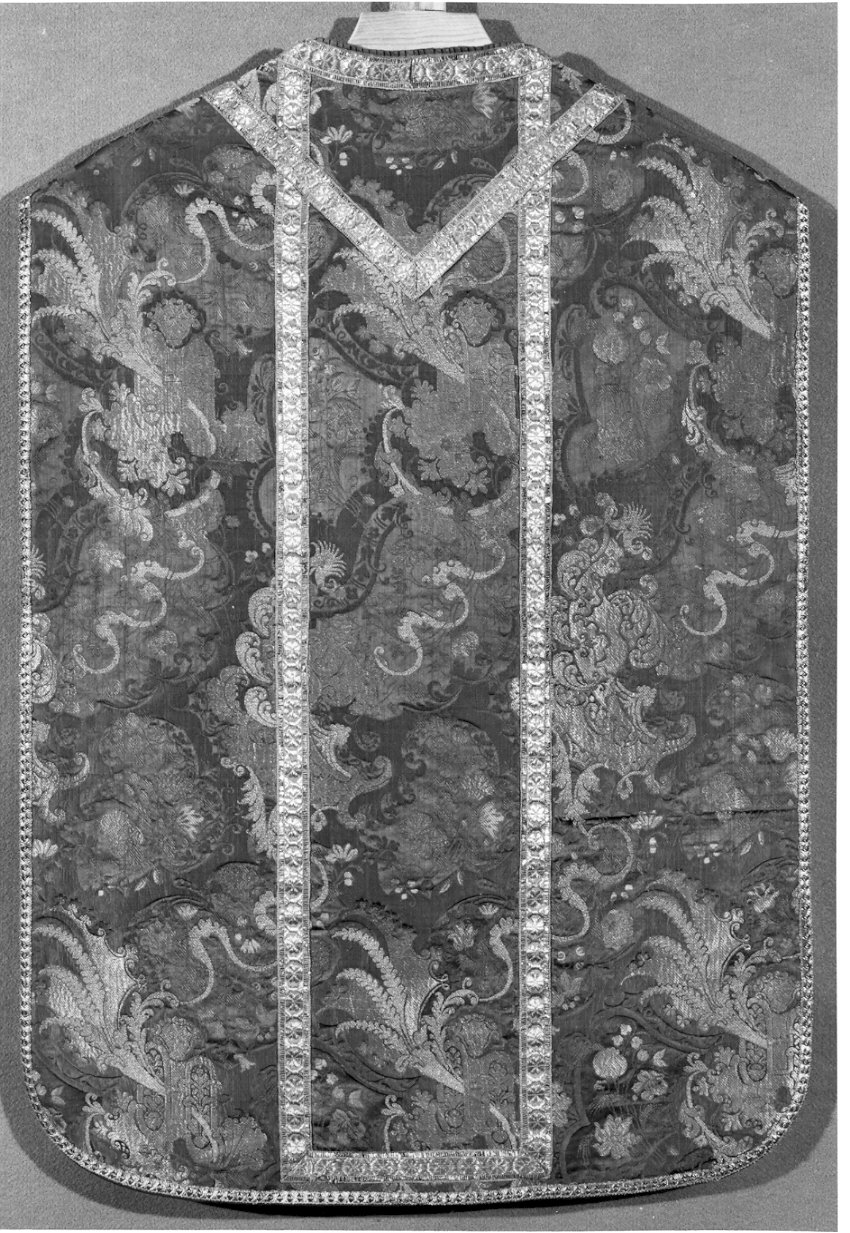 paramento liturgico, insieme - manifattura lombarda (prima metà sec. XVIII)