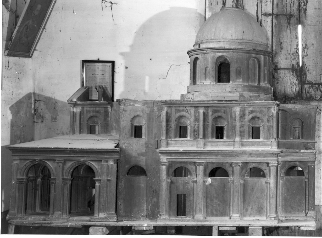 modello architettonico, opera isolata di Carminati Michelangelo (sec. XVII)