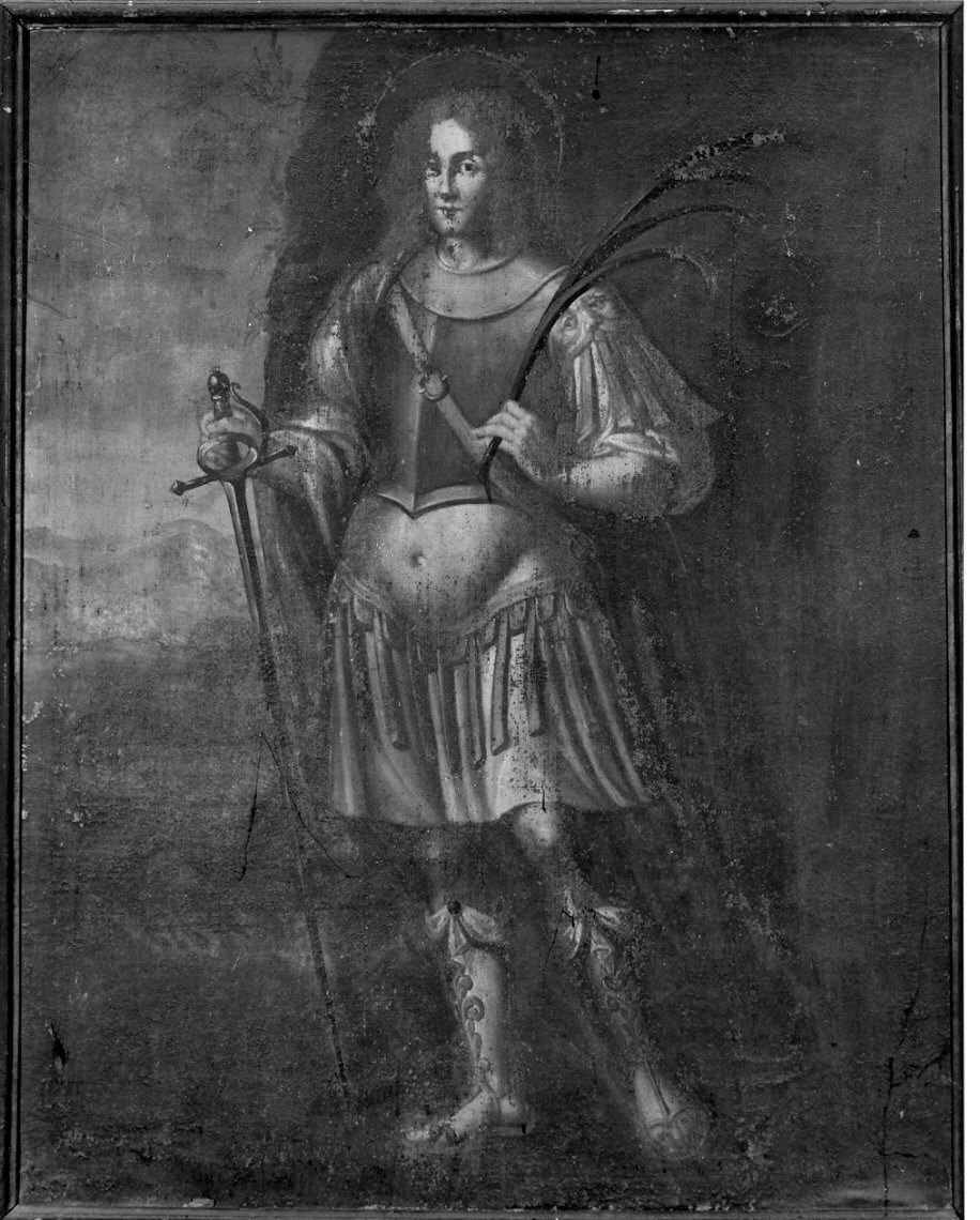 Santo martire (dipinto, opera isolata) - ambito lombardo (sec. XVII)