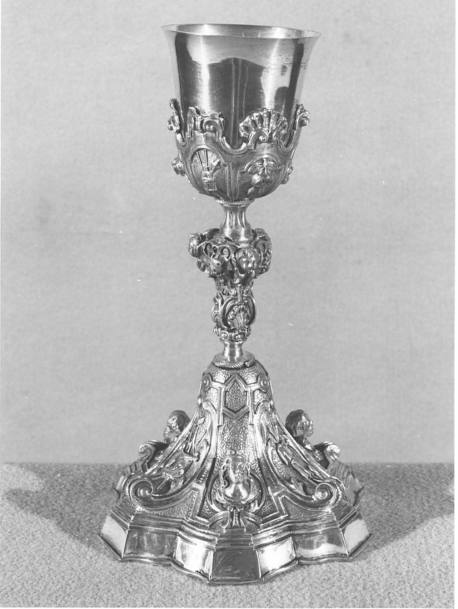 calice, opera isolata - bottega lombarda (sec. XIX)