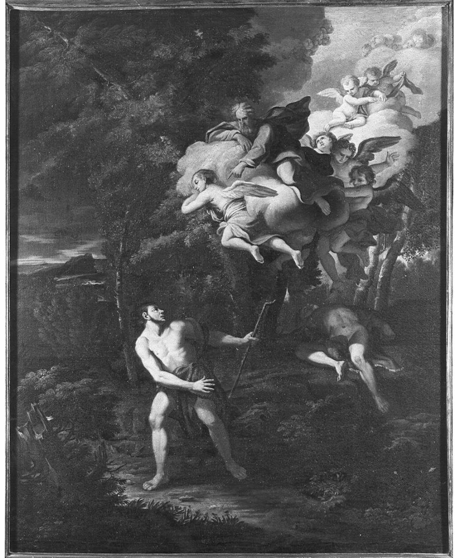 maledizione di Caino (dipinto, opera isolata) di Moriggia Giovanni (attribuito) (seconda metà sec. XVII)