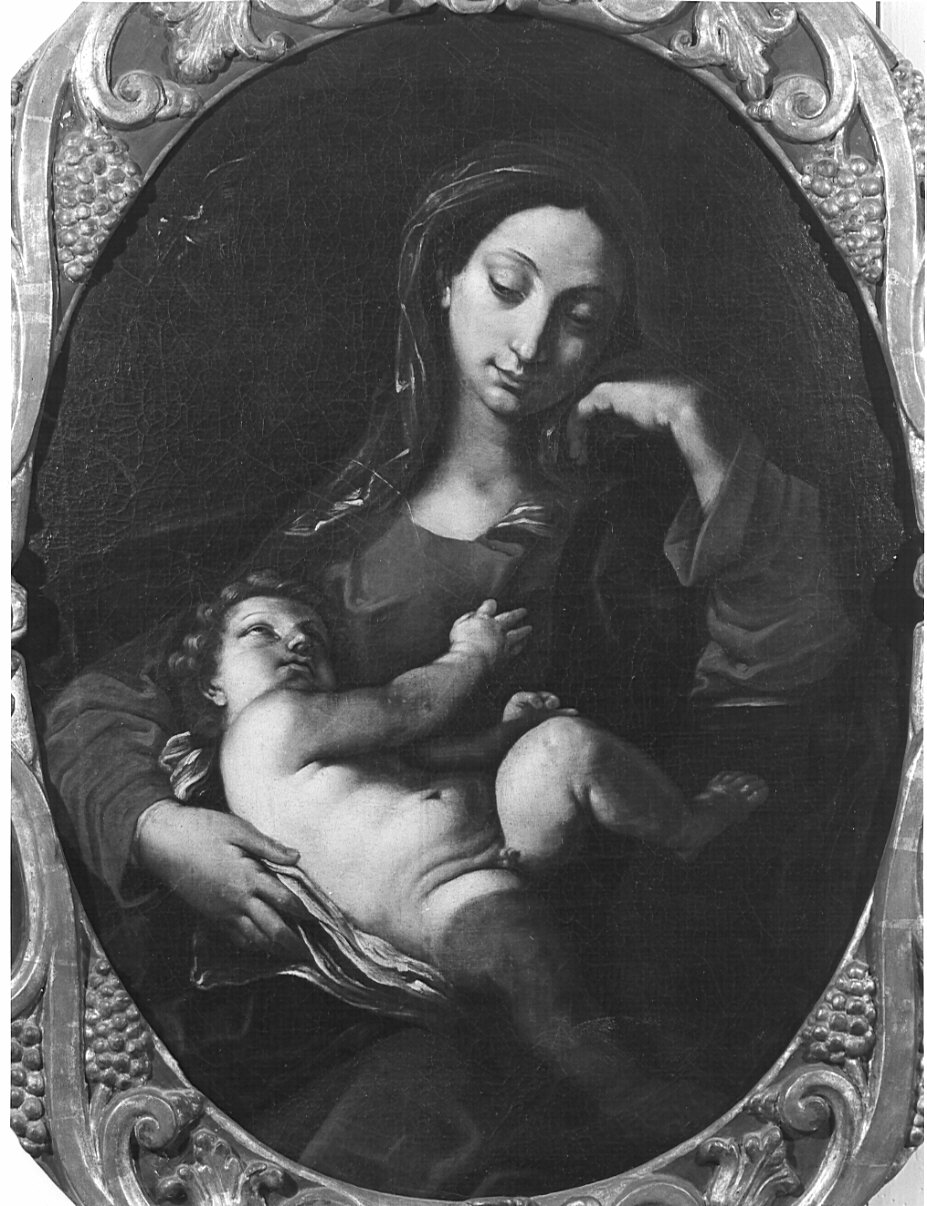 Madonna con Bambino (dipinto, opera isolata) - ambito lombardo-veneto (sec. XVII)