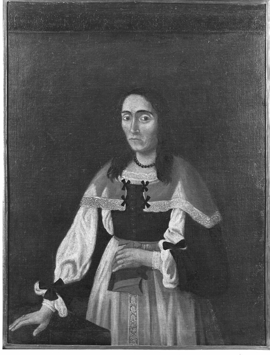 ritratto di donna (dipinto, opera isolata) - ambito lombardo (sec. XVII)
