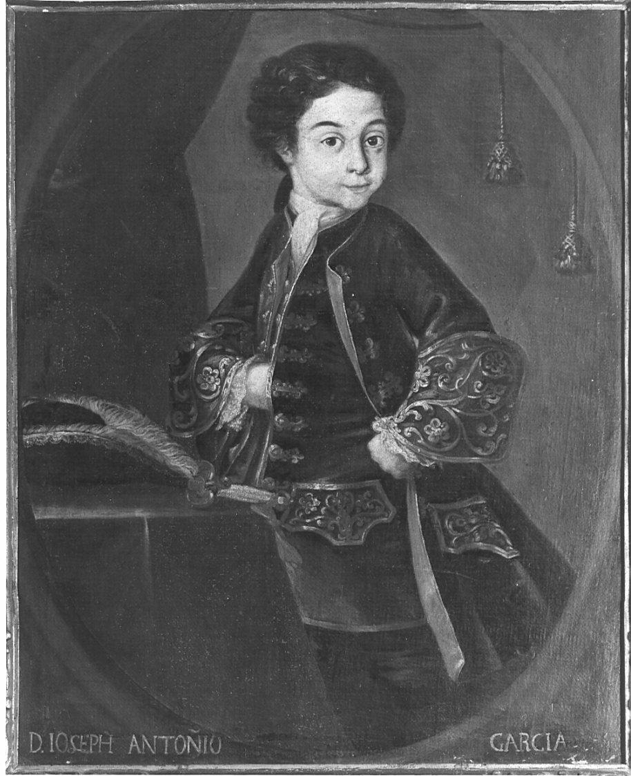 ritratto di Don Giuseppe Antonio Garcia (dipinto, opera isolata) - ambito lombardo (prima metà sec. XVIII)