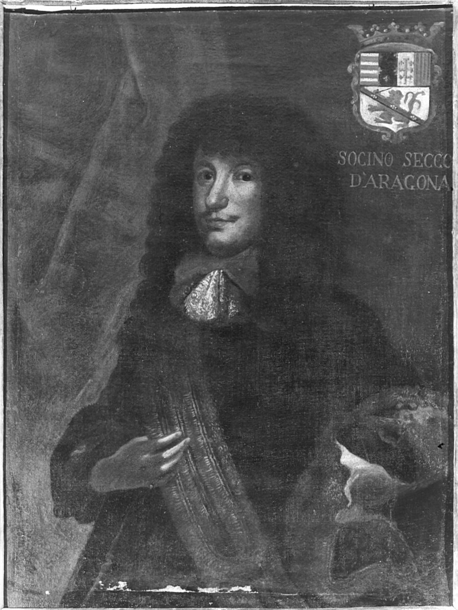 ritratto di Socino Secco d'Aragona (dipinto, opera isolata) - ambito lombardo (sec. XVII)