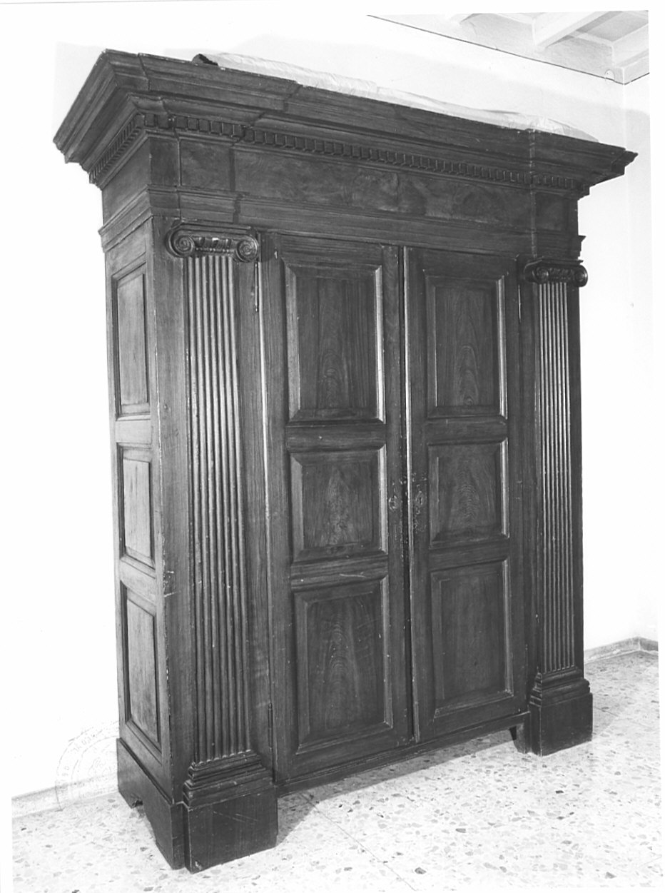 armadio, opera isolata - bottega lombarda (sec. XIX)