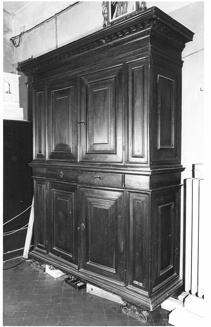 armadio, opera isolata - bottega lombarda (sec. XIX)