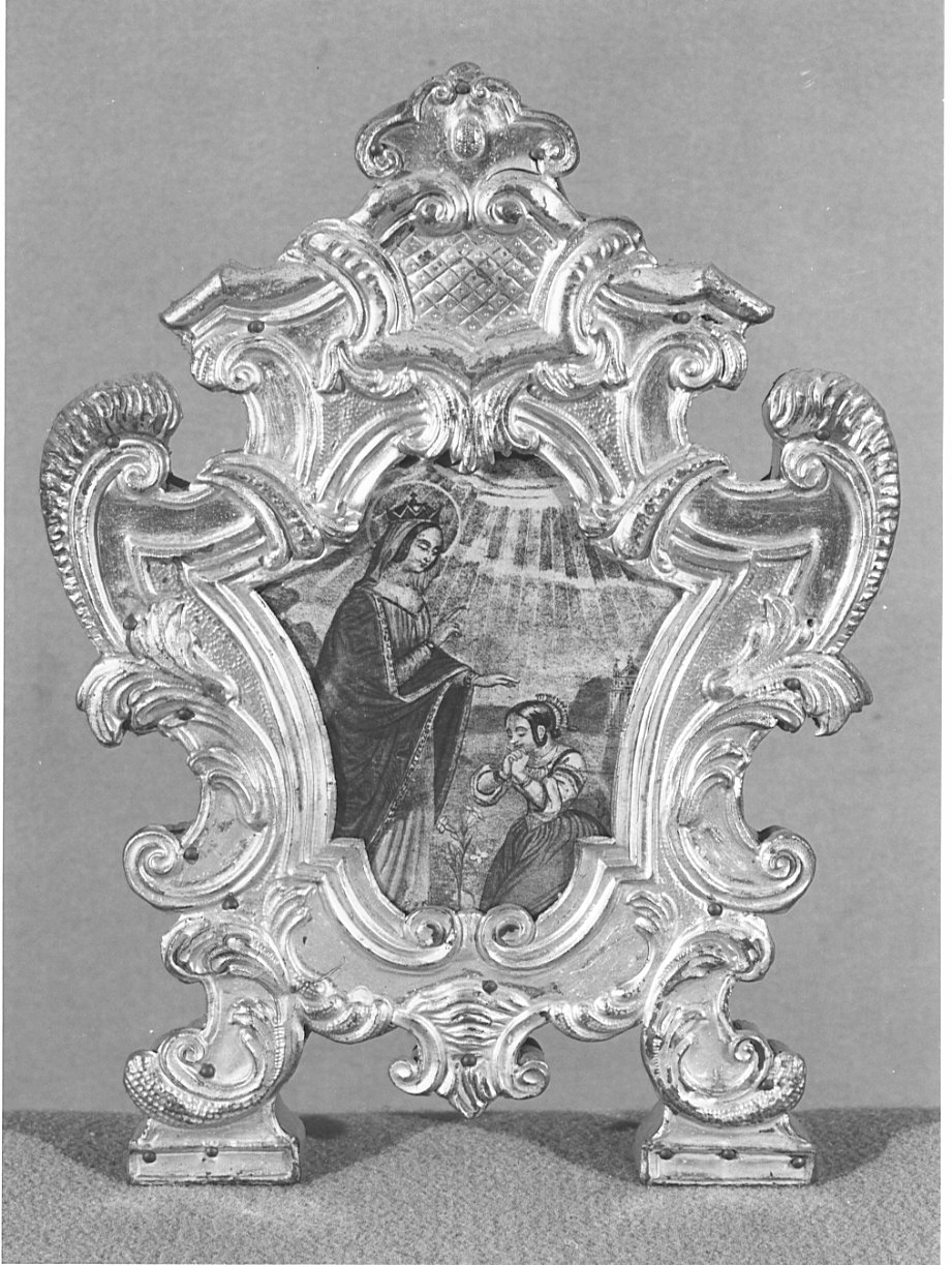 cartagloria, serie - bottega lombarda (seconda metà sec. XVIII)