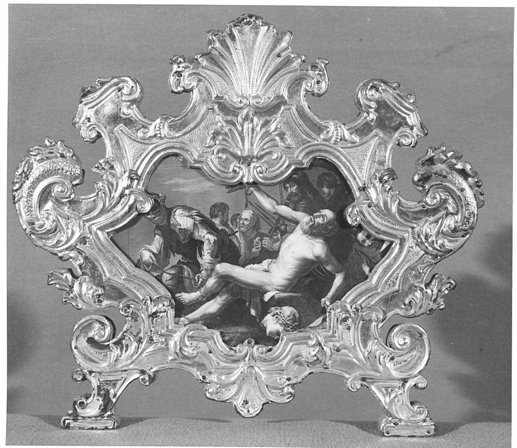 cartagloria, serie - bottega lombarda (seconda metà sec. XVIII)