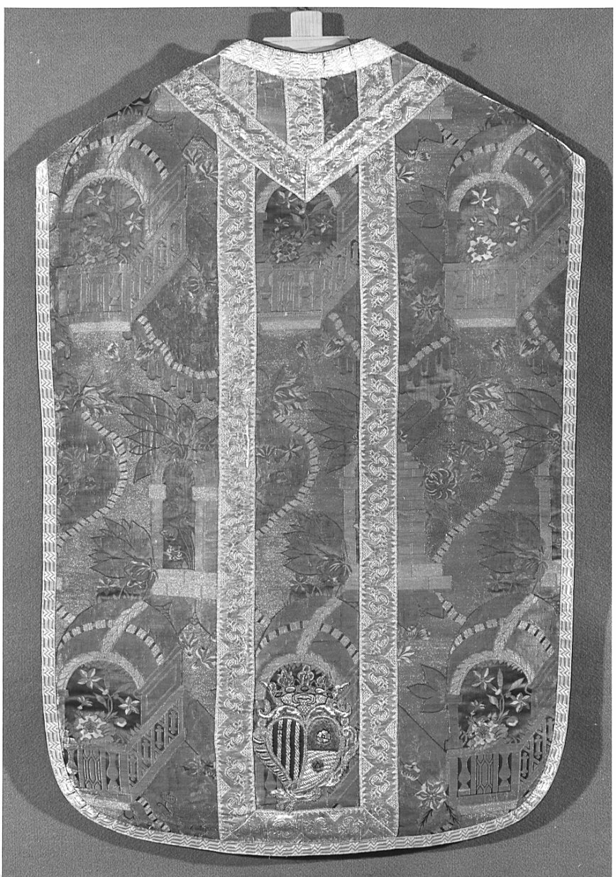 paramento liturgico, insieme - manifattura lombarda (sec. XVIII)