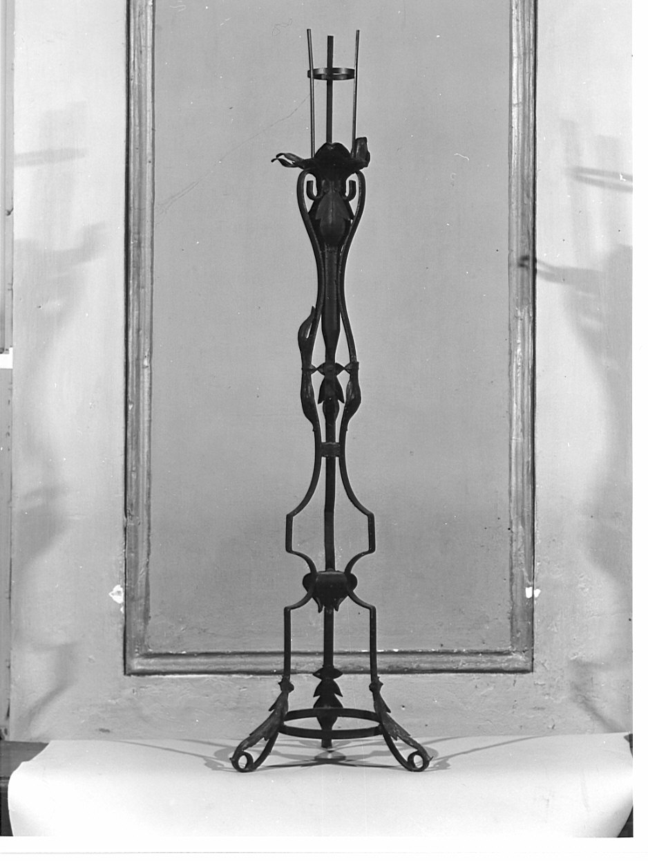 candelabro, coppia - bottega lombarda (sec. XVIII)