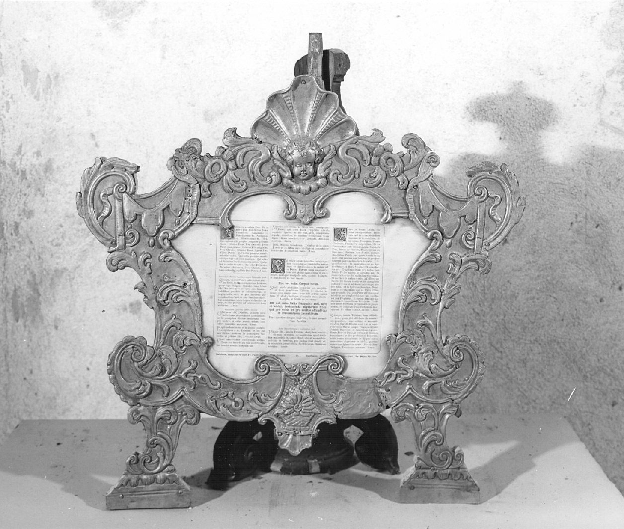 cartagloria, opera isolata - bottega bergamasca (sec. XIX)