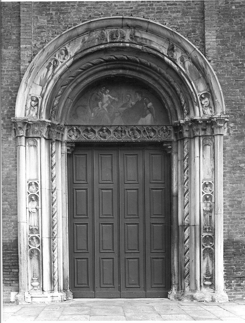 portale, opera isolata - bottega lombarda (metà sec. XV)