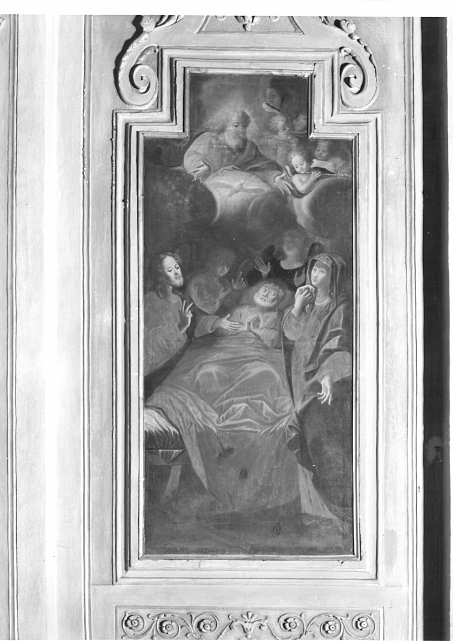 morte di San Giuseppe (dipinto, opera isolata) - ambito lombardo (fine/inizio secc. XVI/ XVII)