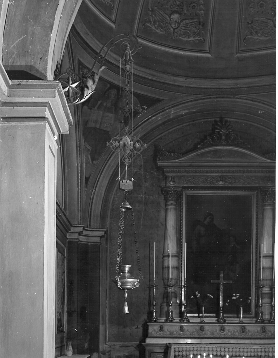 lampada pensile, serie - bottega lombarda (sec. XIX)