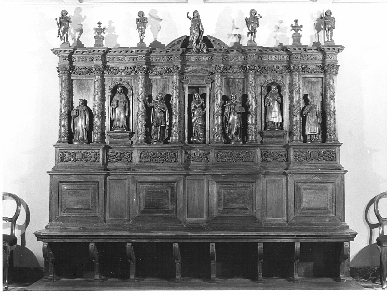 pancale da chiesa, opera isolata di Carminati Giovan Battista (primo quarto sec. XVII)