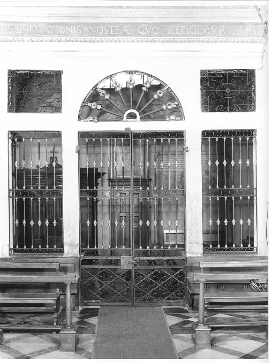 cancello, opera isolata - bottega bergamasca (sec. XIX)