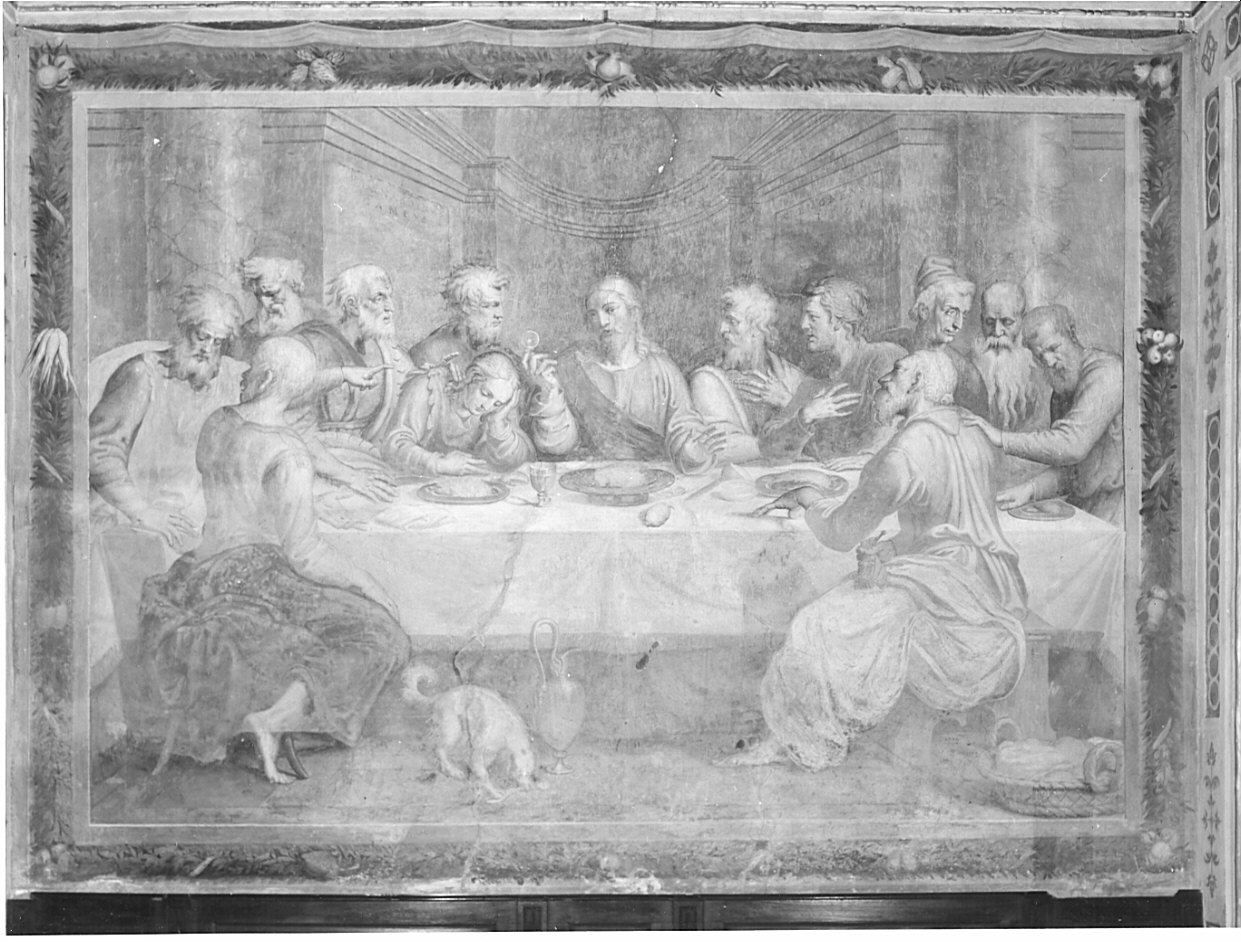 ultima cena (dipinto, elemento d'insieme) di Campi Bernardino (metà sec. XVI)