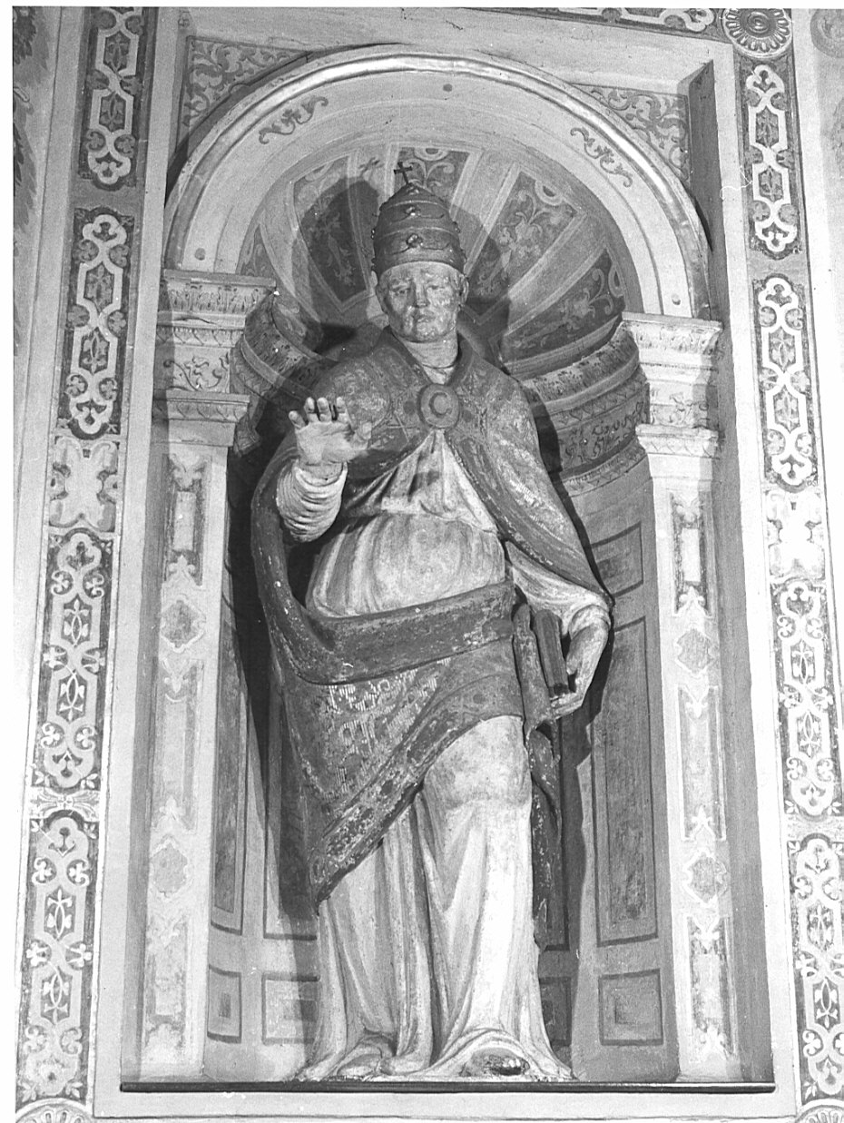 San Gregorio (statua) - bottega lombarda (seconda metà sec. XVI)