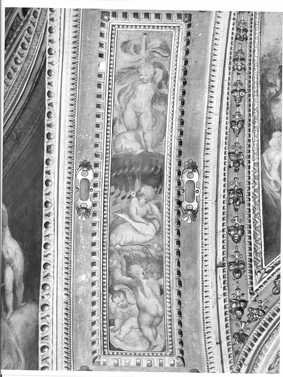 decorazione pittorica, elemento d'insieme di Moietta Vincenzo (prima metà sec. XVI)