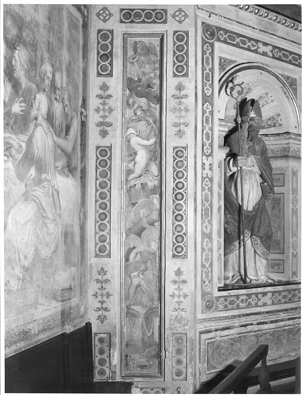 angeli (decorazione pittorica, elemento d'insieme) di Moietta Vincenzo (prima metà sec. XVI)
