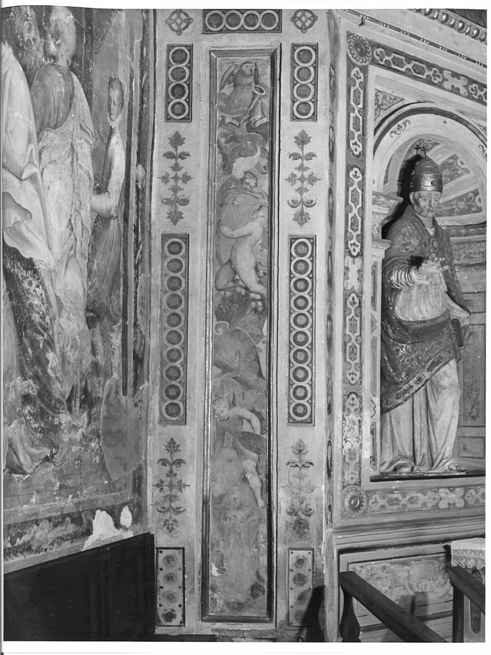 angeli (decorazione pittorica, elemento d'insieme) di Moietta Vincenzo (prima metà sec. XVI)