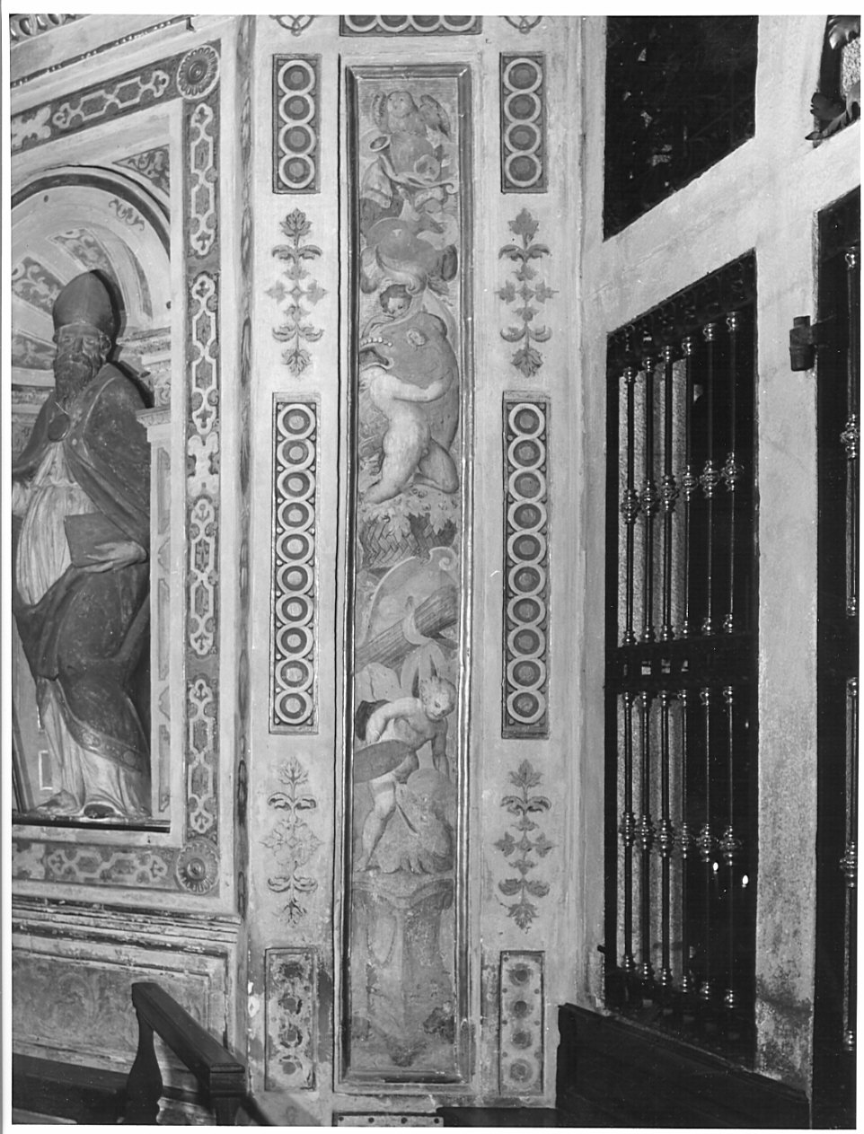 angeli (decorazione pittorica, elemento d'insieme) di Moietta Vincenzo (prima metà sec. XVI)