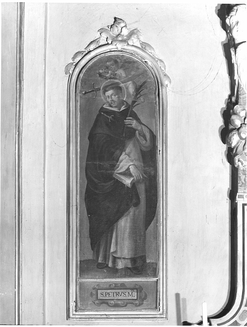 San Pietro Martire (dipinto, pendant) - ambito lombardo (sec. XVII)