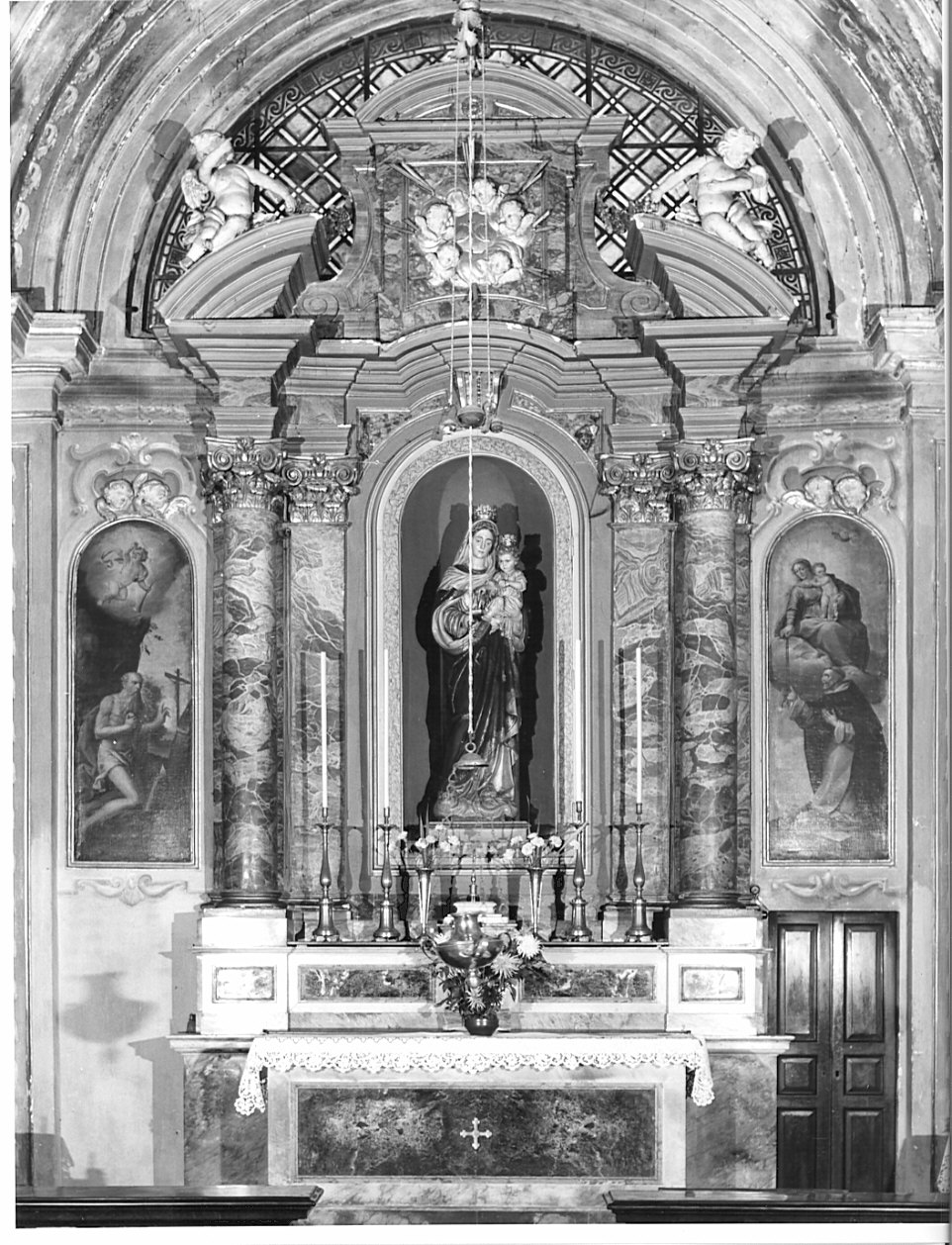 altare, opera isolata - bottega lombarda (fine/inizio secc. XVII/ XVIII, sec. XIX)