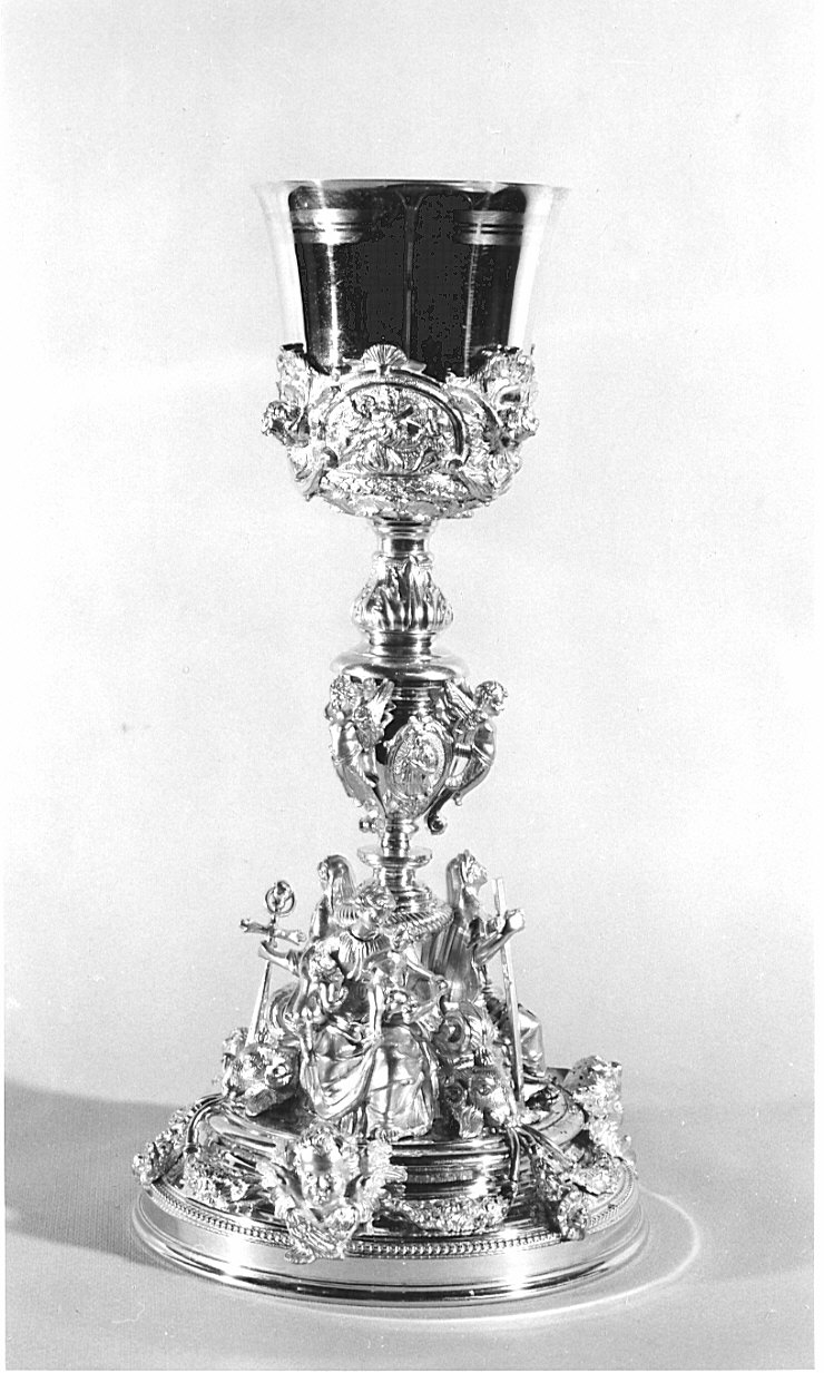 calice, opera isolata - bottega lombarda (inizio sec. XX)