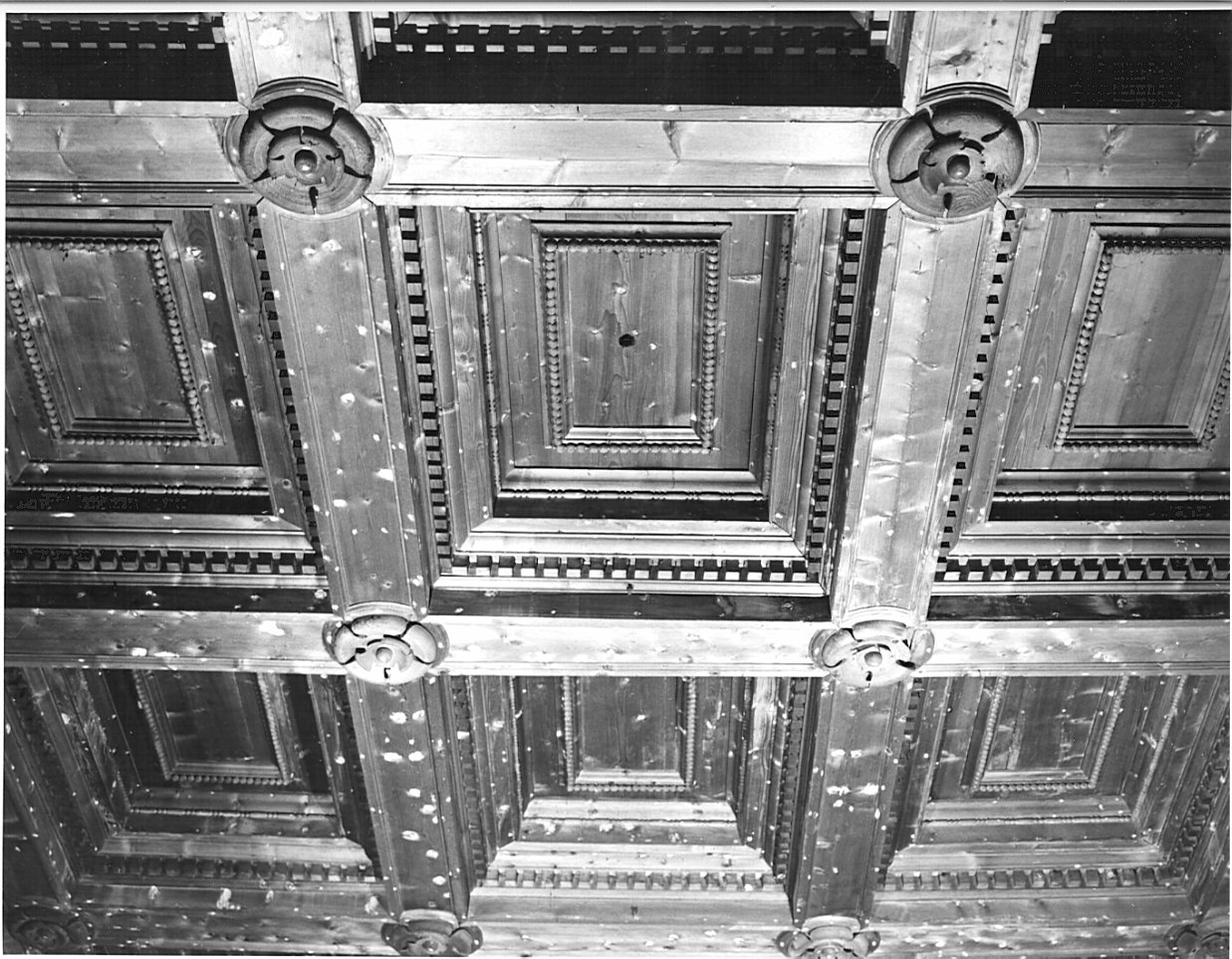 soffitto, opera isolata - bottega lombarda (sec. XIX)