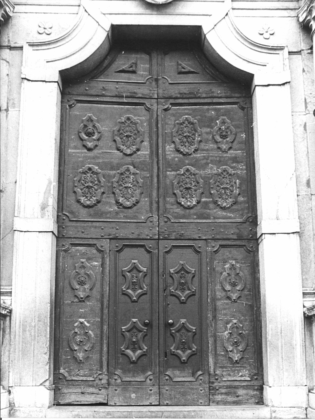 porta, opera isolata - bottega bergamasca (inizio sec. XVIII)